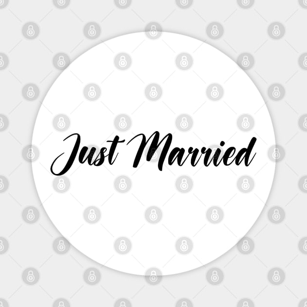 Just Married Magnet by TheTreasureStash